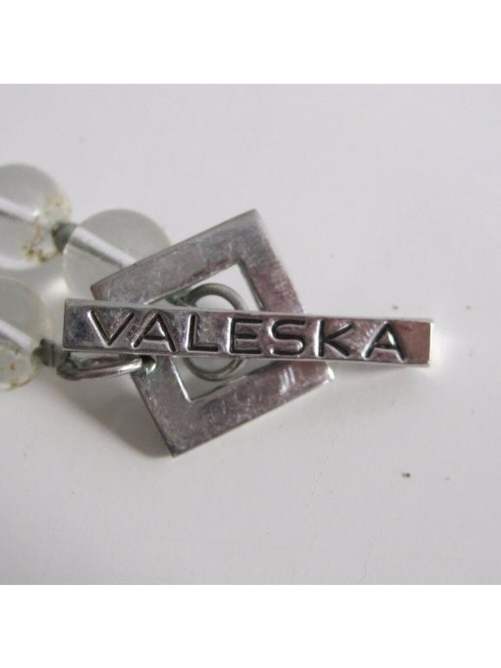 Valeska Crystal Pendant Tear Drop Necklace А0617 - Picture 8 of 8